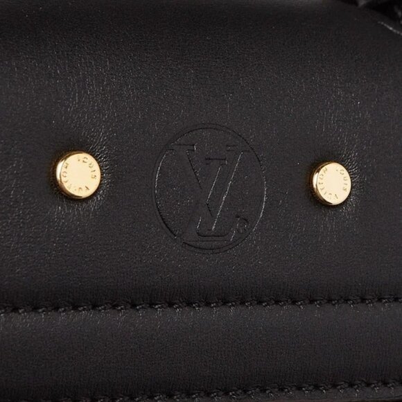 Louis Vuitton Black Leather City Steamer One Handle Bag - Picture 8 of 12